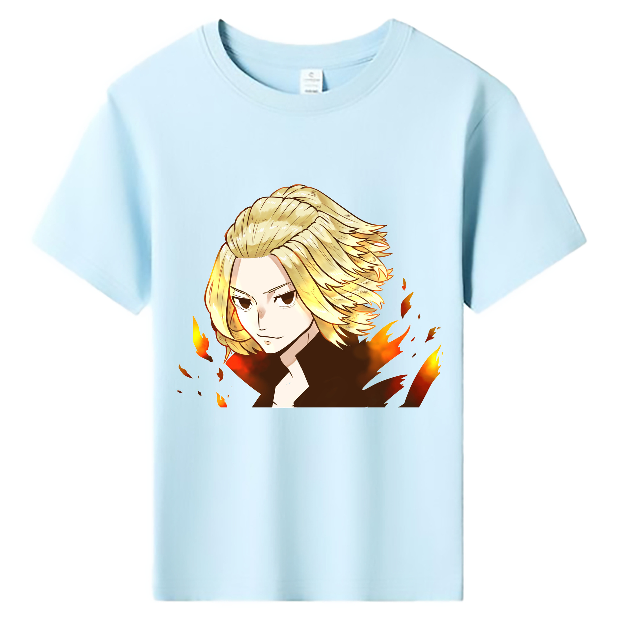 （画像用） 東京リベンジャーズ Tokyo Revengers 綿100％キッズTシャツ（フロントプリント）